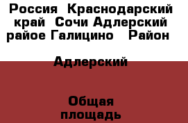 Россия ,Краснодарский край ,Сочи,Адлерский райое,Галицино › Район ­ Адлерский › Общая площадь дома ­ 98 › Площадь участка ­ 300 › Цена ­ 3 200 000 - Краснодарский край, Сочи г. Недвижимость » Дома, коттеджи, дачи продажа   